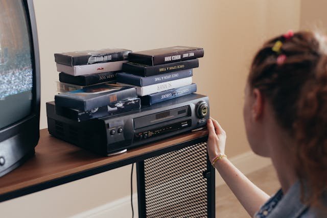 Cintas de VHS de tus Padres
